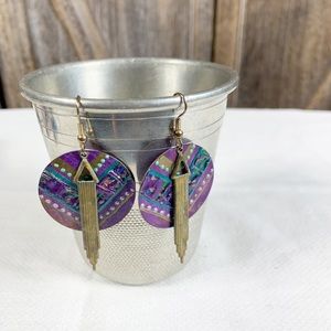 Funky Metal Earrings‎